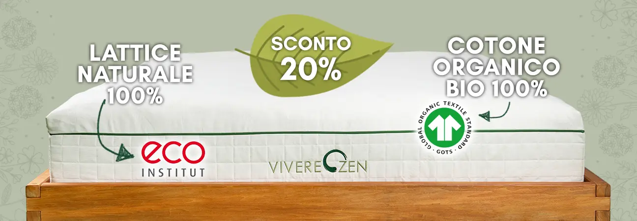 Materassi in lattice naturale 100% certificato
