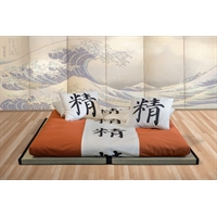 2 Low tatami bed kit (2,5 cm) + Futon