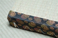 Decorated tatami black edge (80-90x200cm) - Height 5,5 cm
