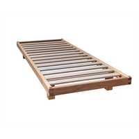 Handcrafted solid wood bed - Organic  Wood