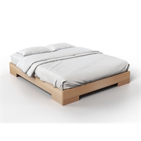 Handcrafted solid wood bed - Tako (light) 
