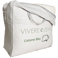 Organic Cotton Mid-winter Quilt 450gr/mq, Pure cotton fabric 