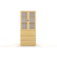 Solid Pine Wood Closet -  Bergman - 180x86x60 (4 ante) 
