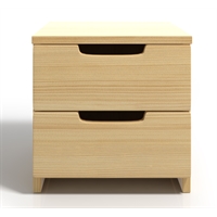 Solid Pine wood nightstand - Spectrum Maxi 